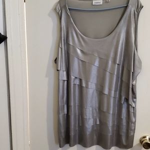 Women's Avenue Gray/Silver Tank Top